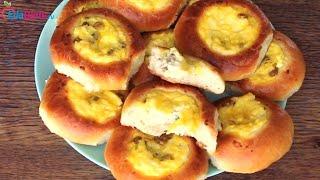 Ватрушки с изюминкой, необычный простой рецепт, дрожжевое опарное тесто - Вкусняшка от EdaDiets.ru