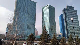 ????????Путь из Казахстана Цены в пути Костанай Пельмени ????Астана башня Бейтерек из  окна