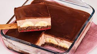 Das ist das Beste, was wir je gegessen haben! Dessert in 5 Minuten, kein Ofen, keine Kondensmilch!