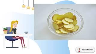 Картофель на шпажках в духовке. Блюдо рецепт