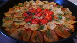 Картошка с мясом в духовке. РЕЦЕПТ ПРОЩЕ НЕ ПРИДУМАЕШЬ. БЕЗУМНО ВКУСНО!!!