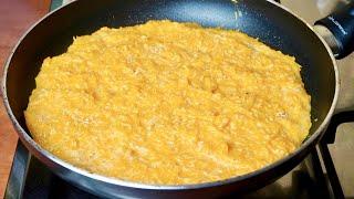 Быстрая Запеканка из ТЫКВЫ на Сковороде! Вкусный, Простой и Полезный рецепт!