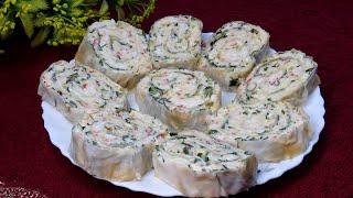 Идеальная закуска, всё также по быстрому! Нежно, вкусно, свежо! Обожаем её!