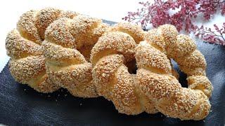 ЗА КОПЕЙКИ!!! АРОМАТ на ВЕСЬ ДОМ! СИМИТ - ТУРЕЦКИЕ БУБЛИКИ! Булочки с ХРУСТЯЩЕЙ Корочкой