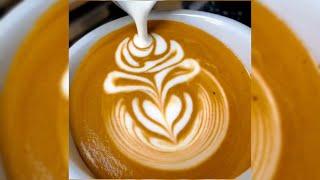 Latte Art ▪︎ Beautiful Rose