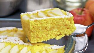 Моментальный ЯБЛОЧНЫЙ ПИРОГ из простых ингредиентов. Лакомство за 10 минут #shorts