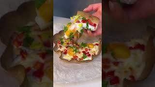 Делюсь с вами простым рецептом завтрака для ленивых????