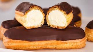 Das beste Dessert, das ich je gegessen habe! Dessert ohne Gelatine, ohne Frischkäse. Eclairs