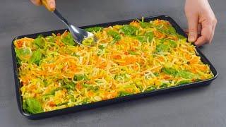 Готовлю Целый Противень Еды за 5 Минут. Очень Просто и Вкусно!