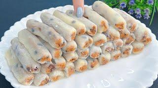 糯米粉學會這樣做，我家天天點名吃，比護膚品還要好，美白又潤膚，【麗麗廚房】，#紅薯料理，#紅薯食譜，#家常菜，#美食，#紅豆料理，#紅豆食譜，#紅薯糕料理，#紅薯糕食譜，#紅豆糕料理，#紅豆糕食譜