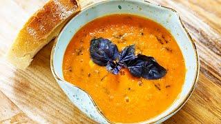 Томатный суп - рецепт за 20 минут! Так вкусно, что можно проглотить язык