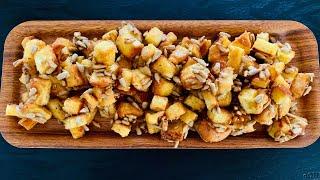 Хрустящие сухарики в карамели-вкусняшка!????