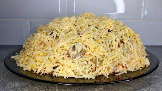 Все будут ПРОСИТЬ этот РЕЦЕПТ! Ну очень Вкусный Салат "Охотничий".