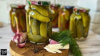 Из Одного Маринада Два Варианта Невероятно Вкусных Огурцов На Зиму!