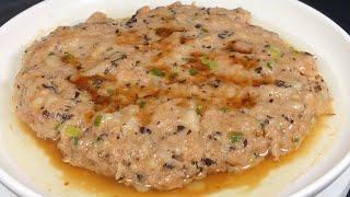 肉丸子勁道Q彈有訣竅，30年老師傅教你飯店不外傳的配方，已收藏，【天天相見廚房阿鵬哥】，#豬肉丸子料理，#豬肉丸子食譜，#豬肉丸子的做法，#chinesefood，#豬肉肉餅食譜，#豬肉丸子食譜