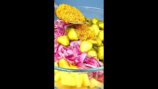 Очень вкусный и простой в приготовлении салат на каждый день - съедят за минуту!