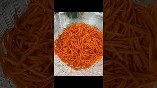 Овощной салат с грибами по-корейски! #SHORTS