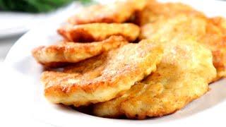 Картошка и куриное филе! Простой Быстрый Ужин!Ленивые Зразы/Картофельные оладьи с мясом