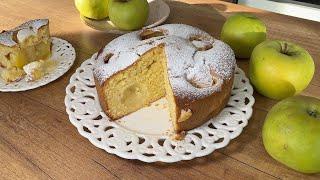 ВКУСНЕЕ ШАРЛОТКИ! ЦЕЛЬНЫЕ ЯБЛОКИ, ВОСХИТИТЕЛЬНЫЙ ВКУС. ФАНТАСТИЧЕСКИЙ ПИРОГ ЗА 10 МИН ЯБЛОЧНЫЙ ПИРОГ