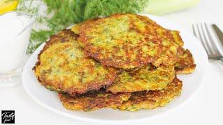 Оладьи Из Кабачков! Объедение На Все Лето!