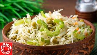 Этот САЛАТ обязательно нужно есть ВСЕМ! Быстрый салат за 10 минут