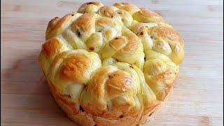 再也不用買麵包了❗️麗麗麵包師傅教我做的早餐麵包，好吃到舔手指 ????，【麗麗廚房】，#麵包的做法，#麵包料理，#麵包食譜，#家常菜，#美食，#cooking，#food，#Recipe  #bre