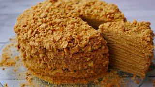 Торт "Медовик" (Рыжик) Бабушкин Рецепт