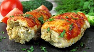 Необычные КУРИНЫЕ РУЛЕТИКИ ☆ Просто и ВКУСНО ☆ РЕЦЕПТ вкуснейшего горячего блюда | Chicken rolls