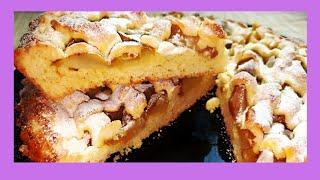 Песочный пирог с грушами???? Простой грушевый пирог????