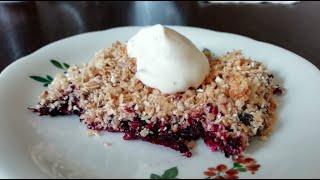 Ягодный Крамбл — Десерт без греха