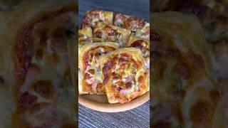 Быстрая и очень хрустящая МИНИ ПИЦЦА ???????? #shorts