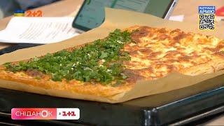 Ліниві хачапурі із зеленню