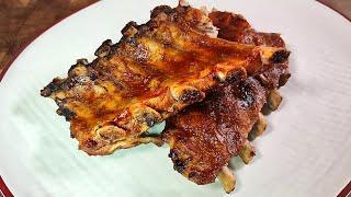 Свиные ребрышки в духовке под соусом BBQ. Великолепный рецепт!