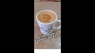 ❤ Best Cappuccino coffee ❤  | only 3 Ingredients | Cappuccino coffee without machine  #shortvideo