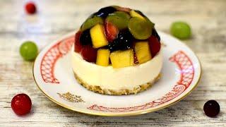 Мои дети просто в восторге  от этого десерта.  Рецепт мини-желейного чизкейка «Легкие фрукты».