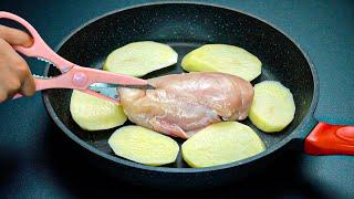 Как пожарить КАРТОШКУ С МЯСОМ, чтобы просили еще! Лучший способ приготовления!