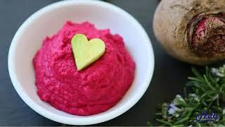 ★ОТЛИЧНОЕ БЛЮДО ЗА 5 МИНУТ★ ХУМУС СО СВЕКЛОЙ ★
